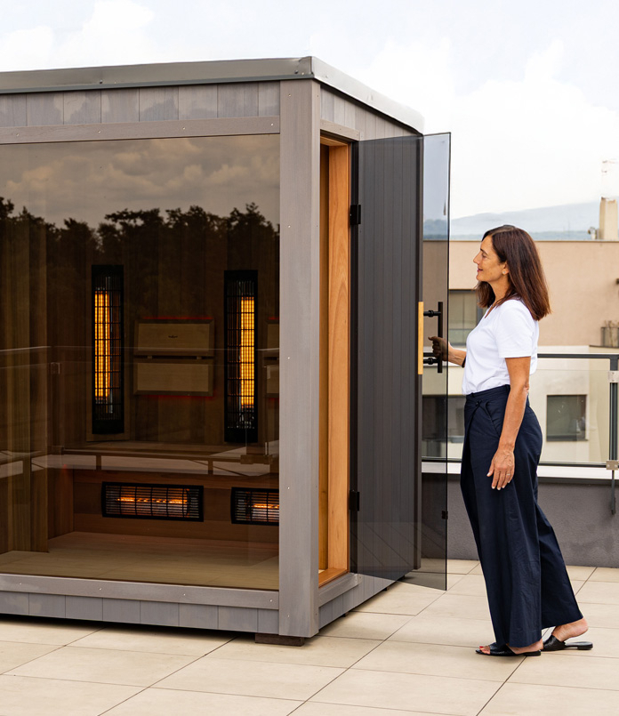 Venkovní infrasauna 1