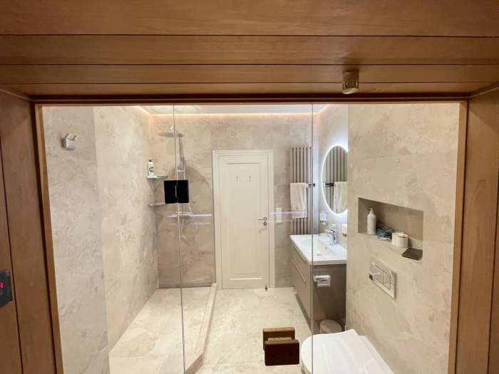 Finská sauna, Gold Dark Praha Finská sauna, Gold Dark Praha