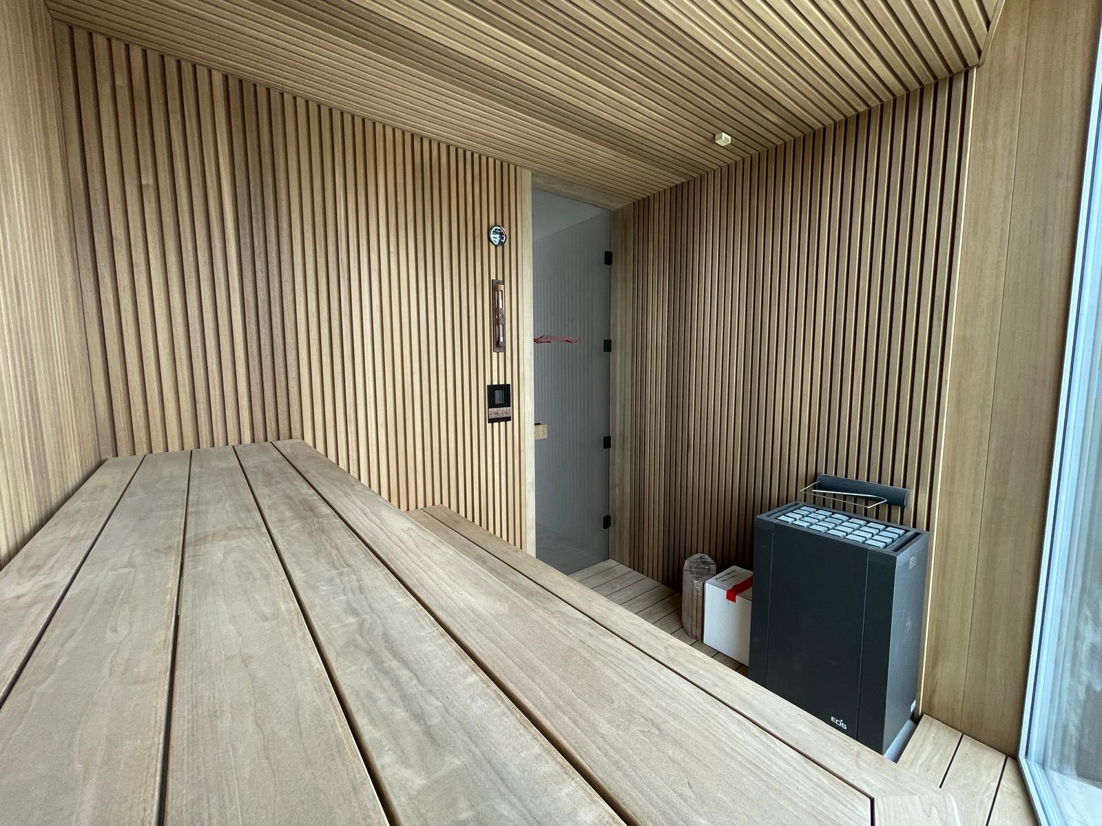 Finská sauna Finská sauna
