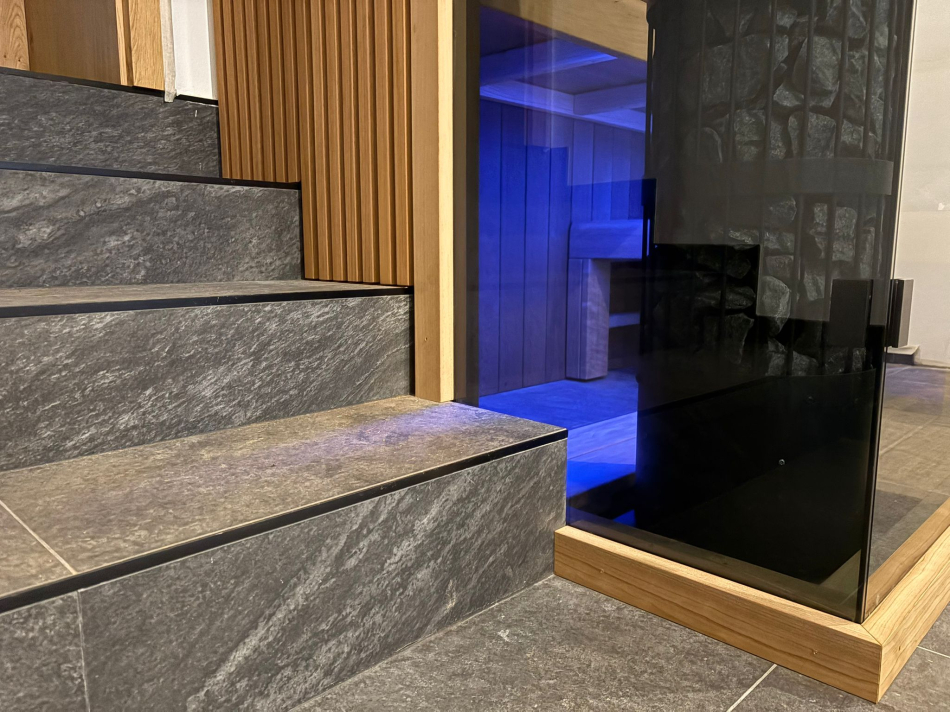 Finská sauna Finská sauna