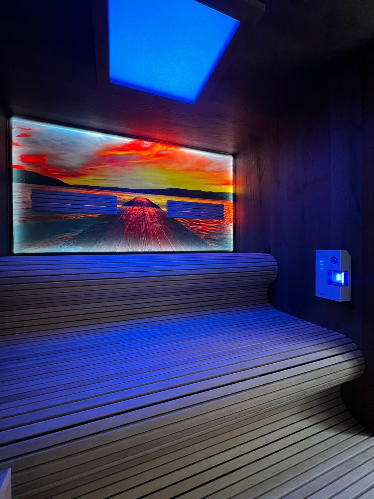 Finská sauna Wave Praha Showroom Finská sauna Wave Praha Showroom
