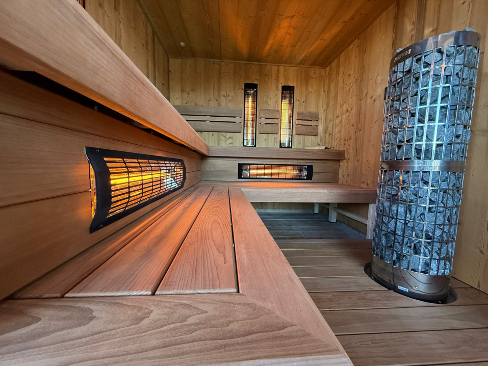 Kombinovaná sauna Gold Dark Ledeč nad&nbsp;Sázavou