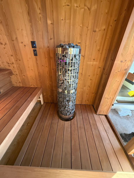 Kombinovaná sauna Gold Dark Ledeč nad&nbsp;Sázavou