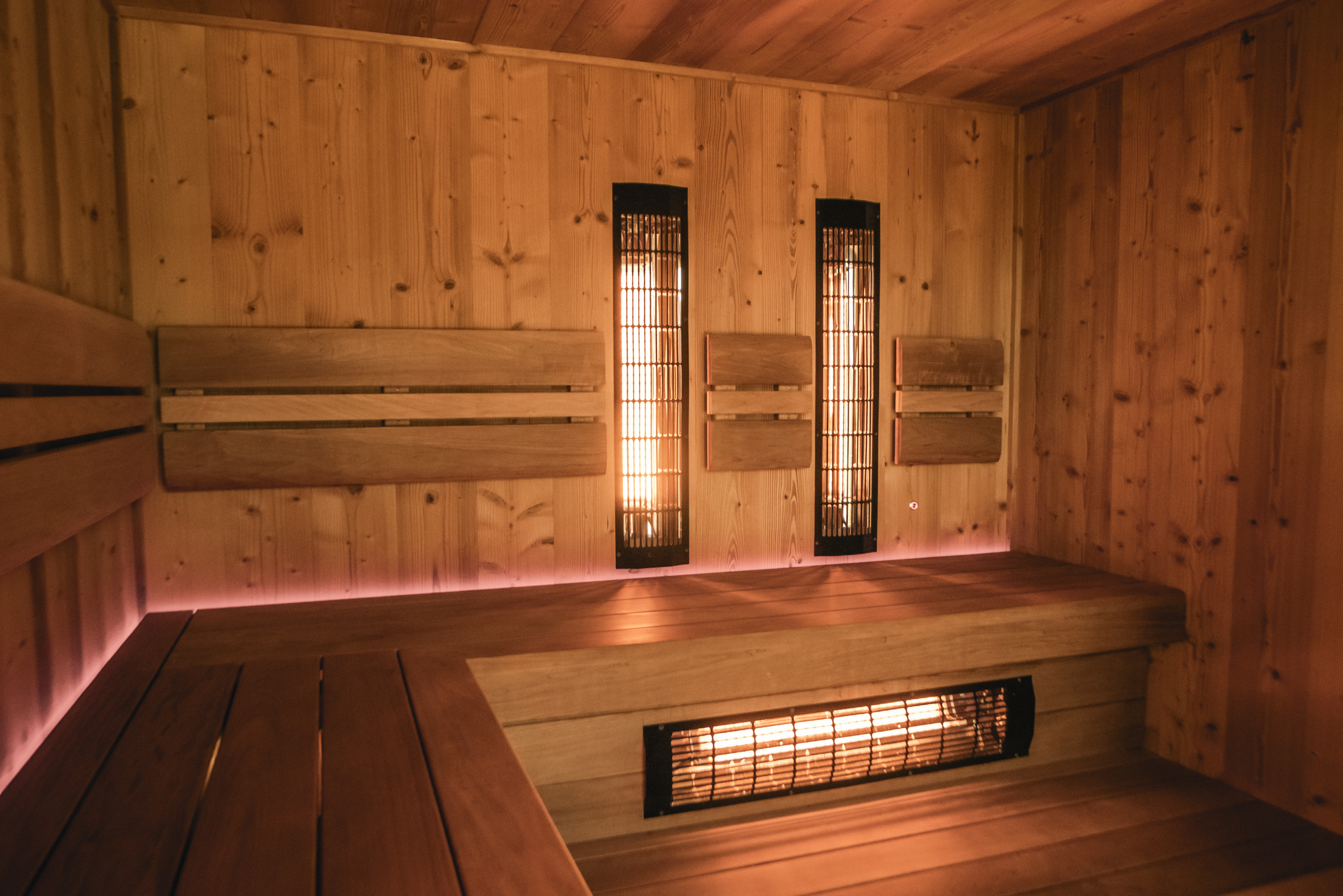 Kombinovaná sauna Gold Dark