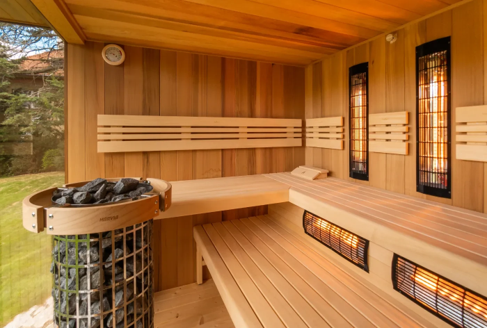 kombinovaná sauna