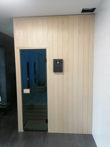 Finská sauna, vestavba