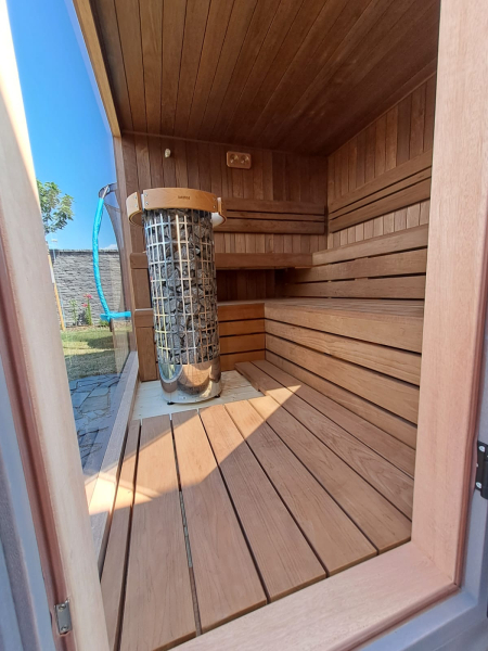 Venkovní sauna 