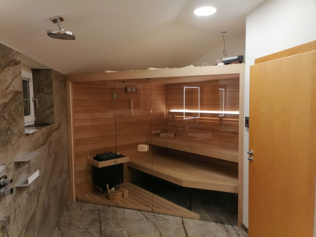 Prosklená sauna