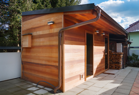 Venkovní sauna, Venkovní sauna s odpočívárnou , Čáslav