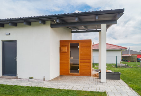 Venkovní sauna, Silver Outdoor, Dolní Roveň