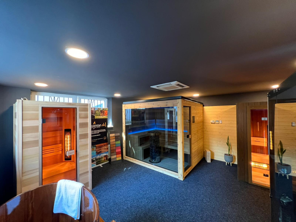 Máme nový showroom v Bratislavě – větší, inspirativnější a plný saun