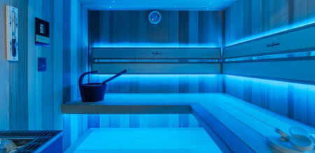 Hvězdné nebe v sauně