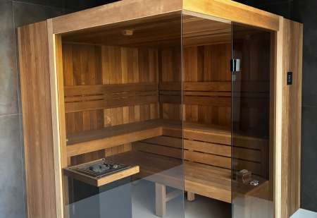 Finská sauna, Gold Dark, Neratovice