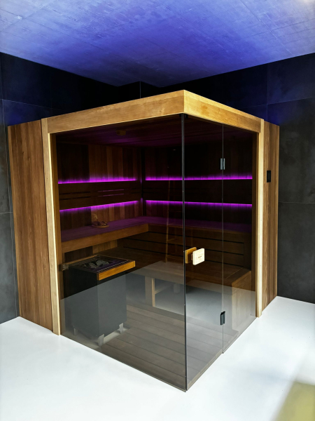 Prosklená sauna