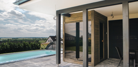 Venkovní infrasauna pro 2 osoby