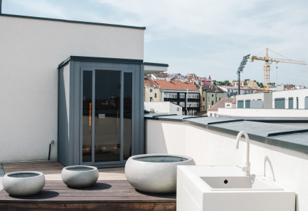 Venkovní infrasauna, Vitae Diamond, Praha