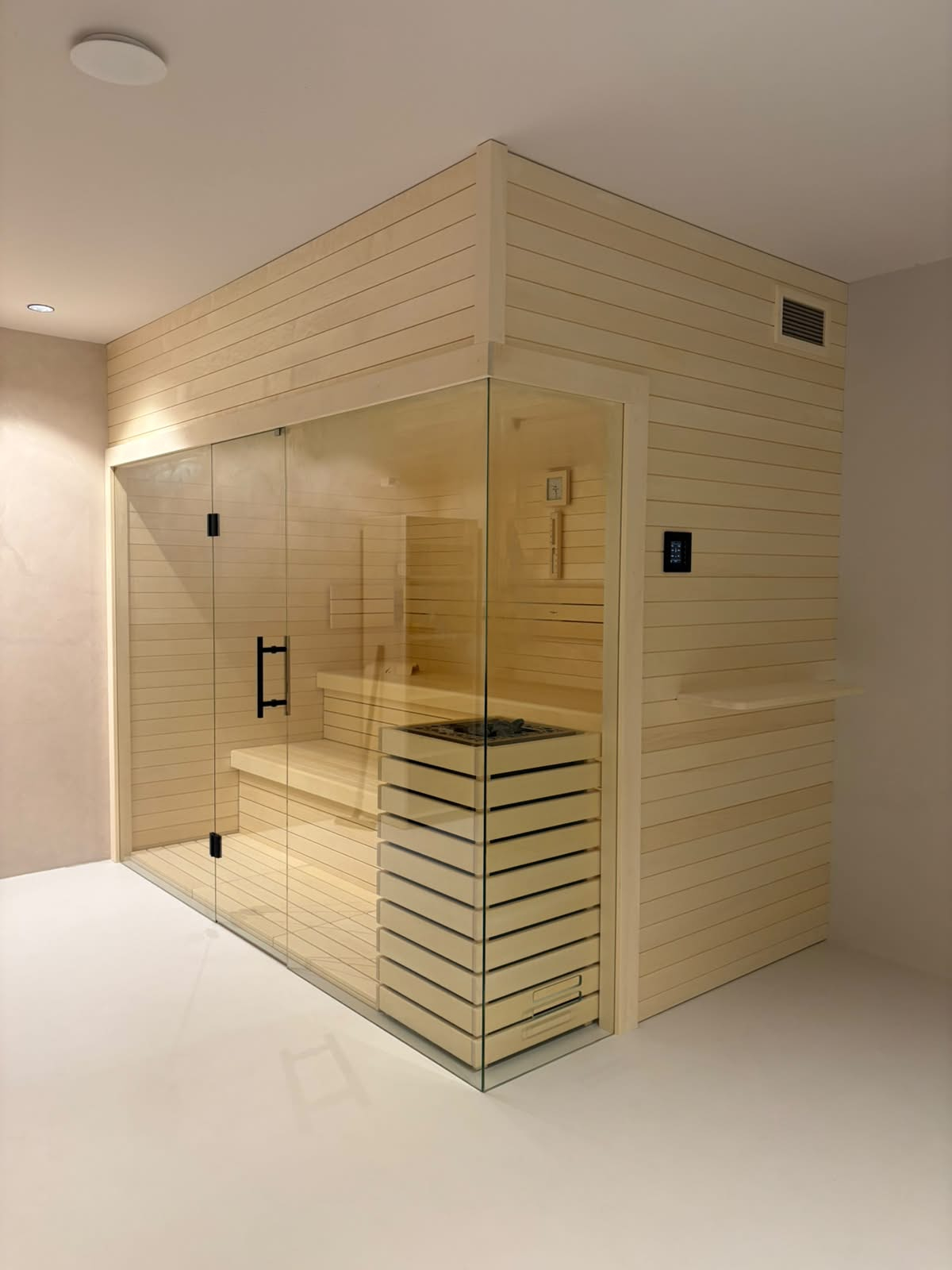 Prosklená sauna Prosklená sauna