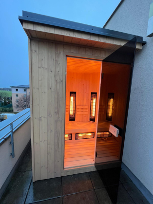 Sauna na terasu