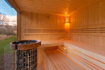 Výběr sauny - Venkovní finská sauna - Vysoká
