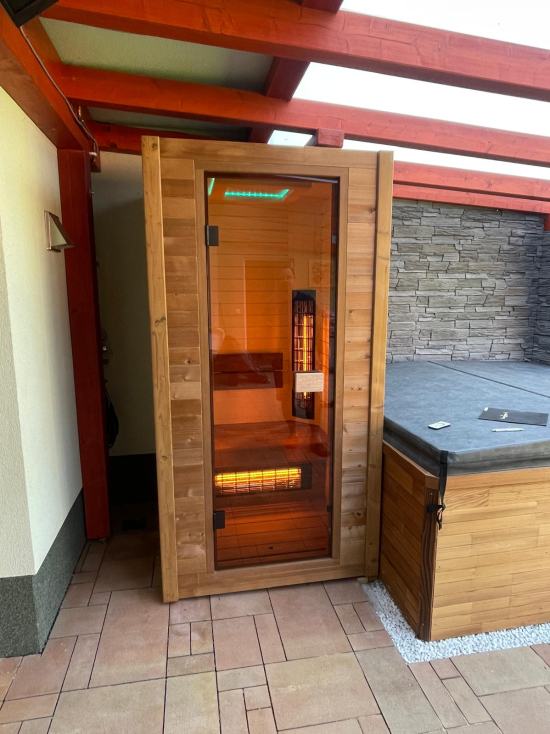Venkovní infrasauna Venkovní infrasauna