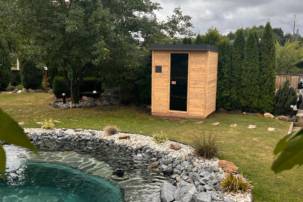 Venkovní infrasauna Venkovní infrasauna