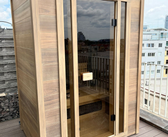 Venkovní infrasauna Venkovní infrasauna