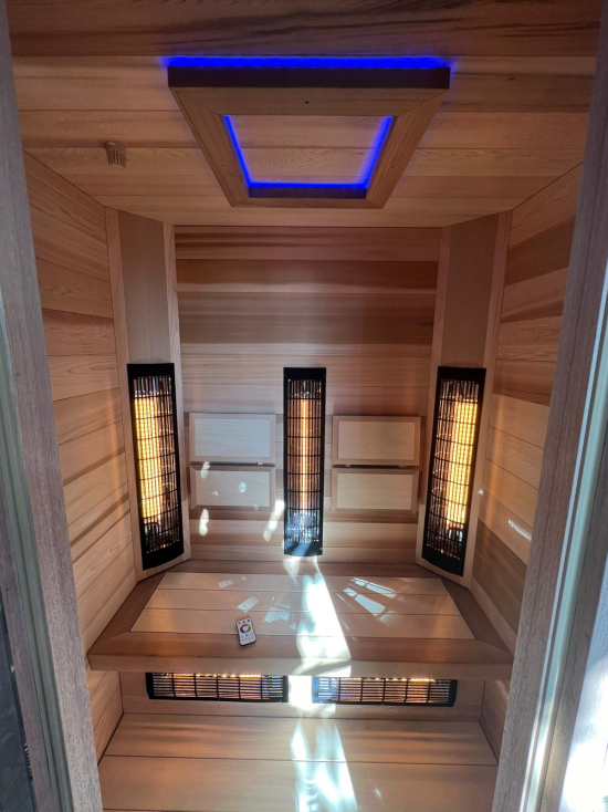 Venkovní infrasauna pro 2 osoby Venkovní infrasauna pro 2 osoby