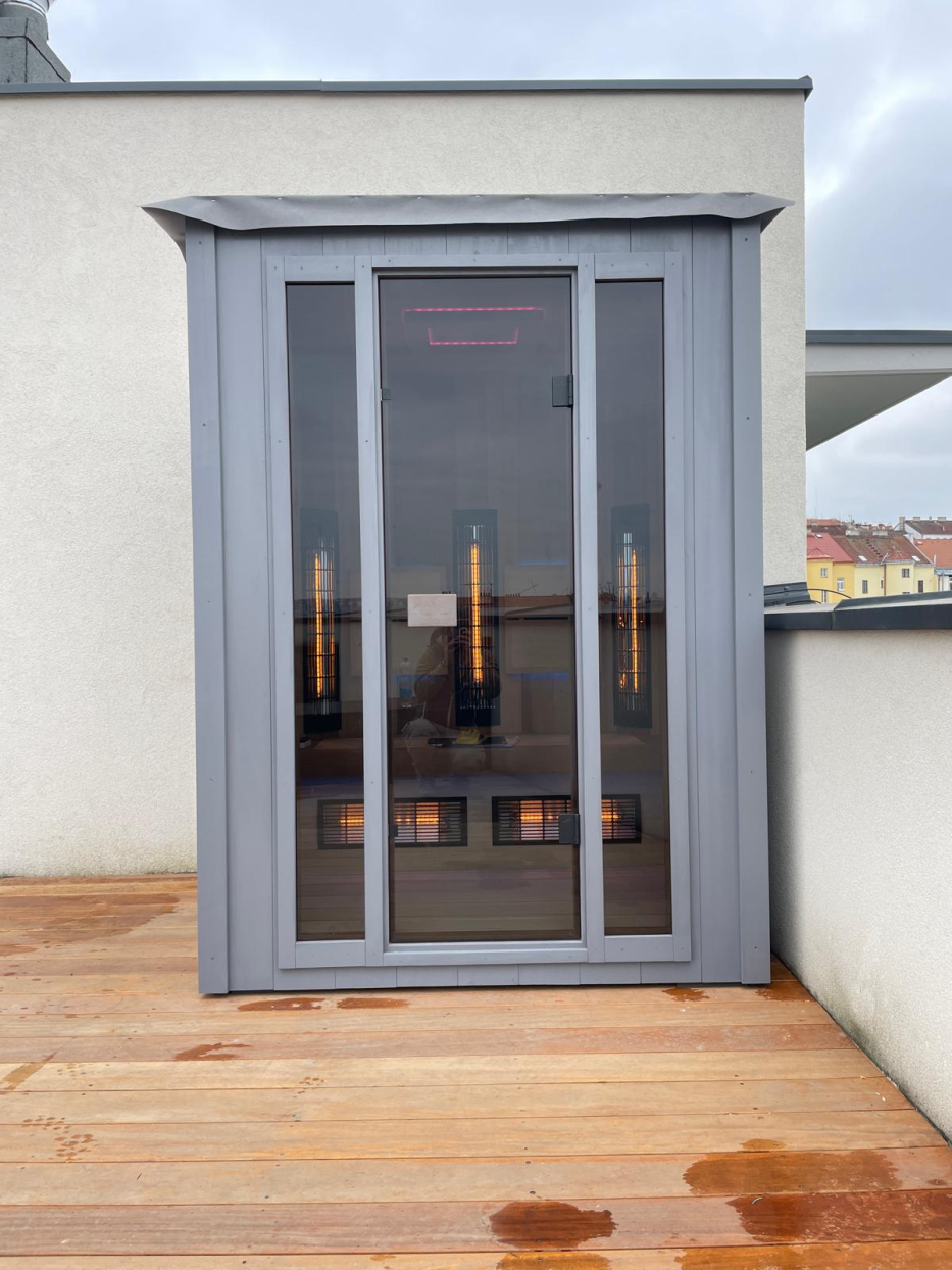 Venkovní infrasauna Vitae Diamond Praha