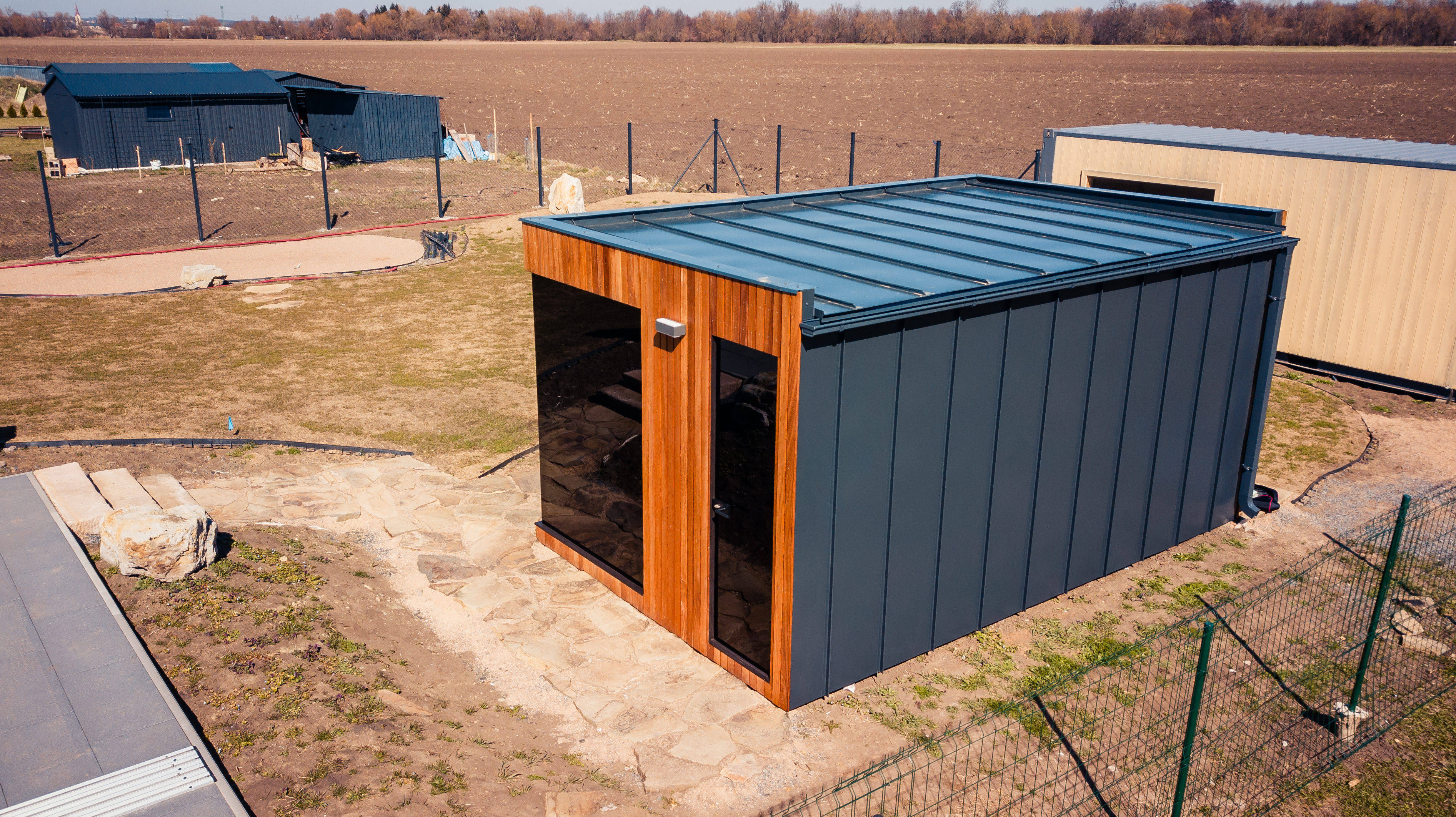 Venkovní sauna, Atyp Hlízov Venkovní sauna, Atyp Hlízov