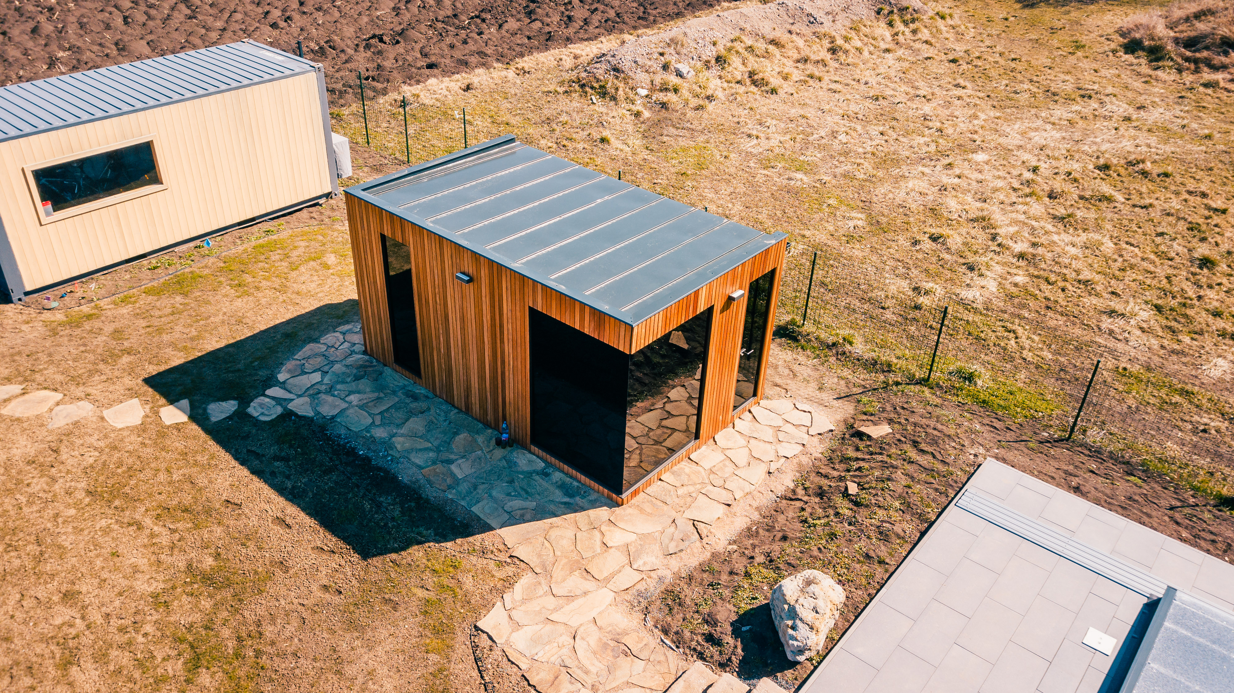 Venkovní sauna, Atyp Hlízov Venkovní sauna, Atyp Hlízov