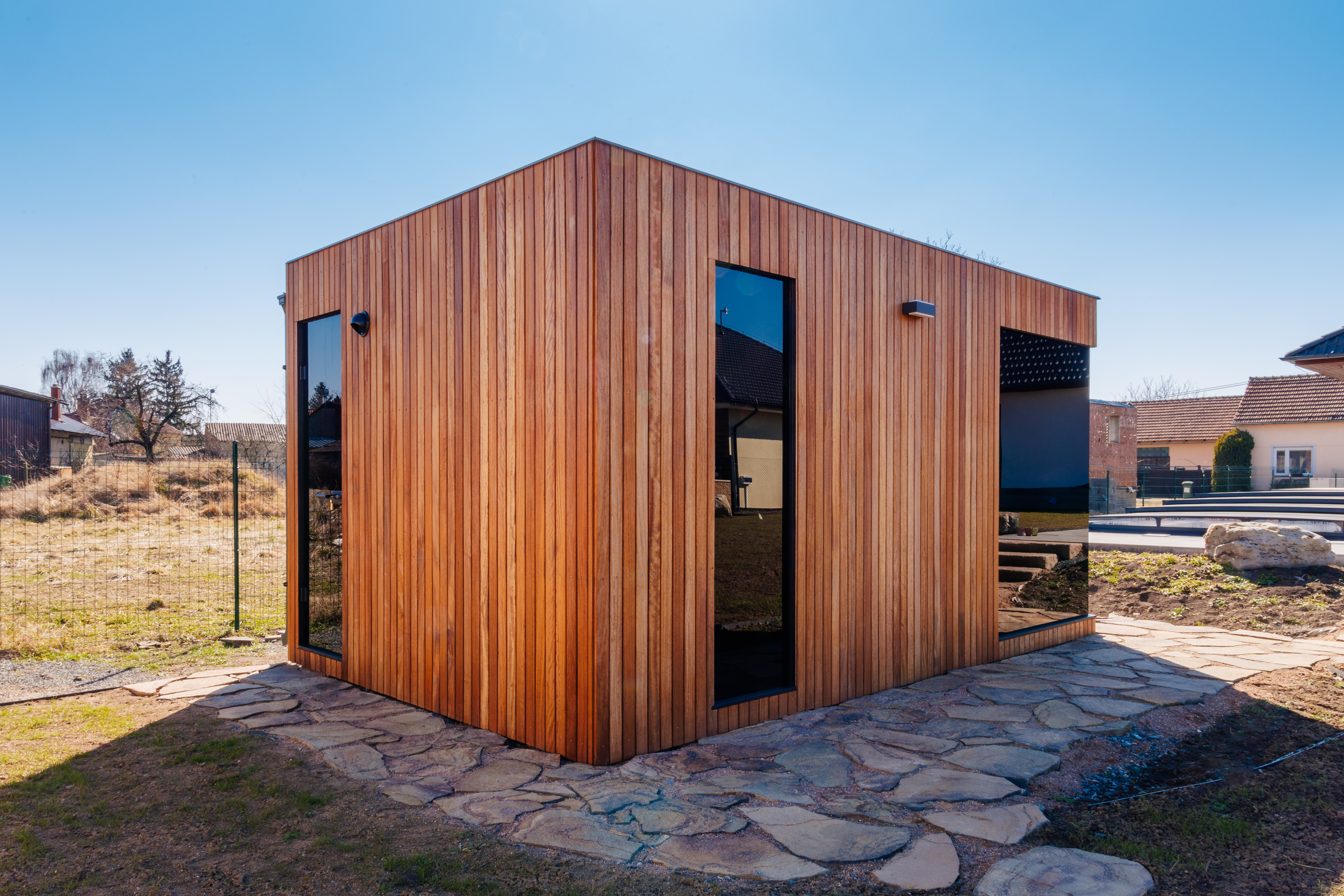 Venkovní sauna, Atyp Hlízov Venkovní sauna, Atyp Hlízov