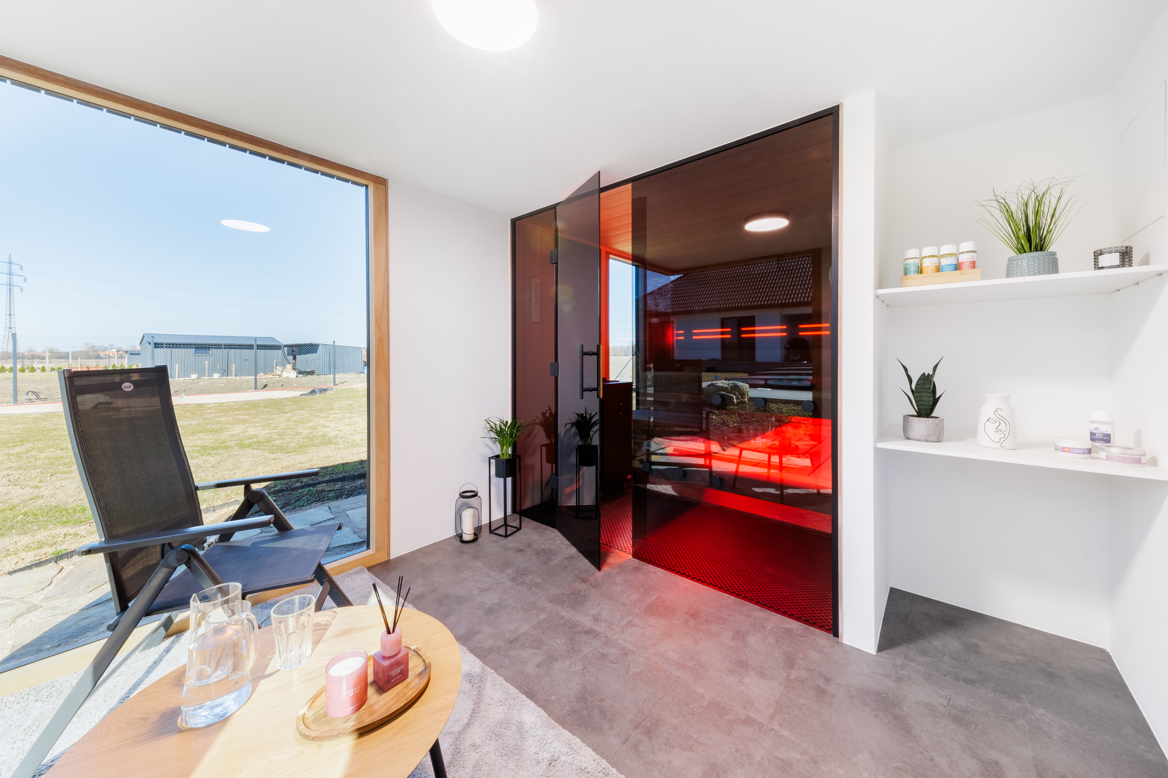 Venkovní sauna, Atyp Hlízov Venkovní sauna, Atyp Hlízov