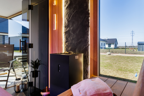 Venkovní sauna, Atyp Hlízov Venkovní sauna, Atyp Hlízov